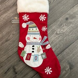 Snowman light up stocking BRAND NEW never displayed